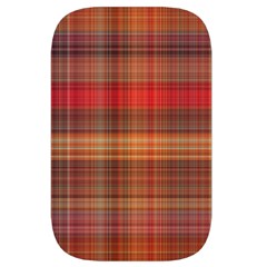 Madras Plaid Fall Colors Waist Pouch (Large) from ArtsNow.com Front