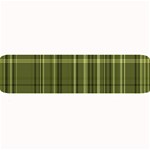 Green Madras Plaid Large Bar Mats