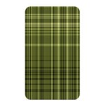 Green Madras Plaid Memory Card Reader (Rectangular)