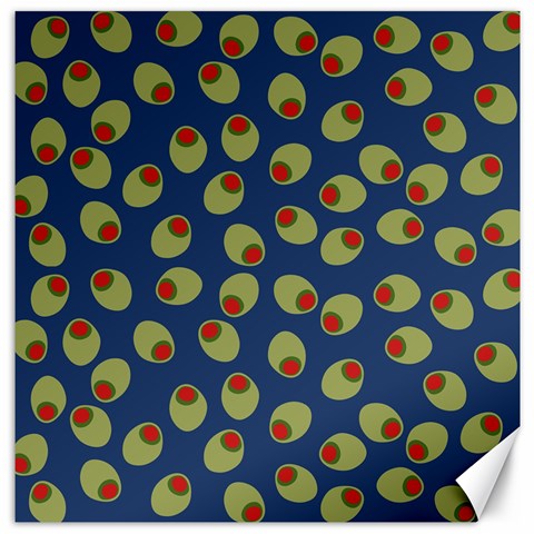 Green Olives With Pimentos Canvas 20  x 20  from ArtsNow.com 19 x19.27  Canvas - 1