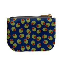 Green Olives With Pimentos Mini Coin Purse from ArtsNow.com Back