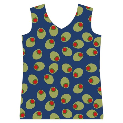Green Olives With Pimentos Women s Basketball Tank Top from ArtsNow.com Front