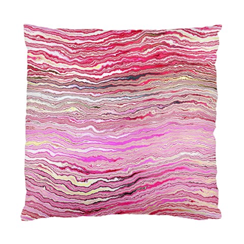 Pink Abstract Stripes Standard Cushion Case (Two Sides) from ArtsNow.com Front