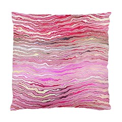 Pink Abstract Stripes Standard Cushion Case (Two Sides) from ArtsNow.com Back