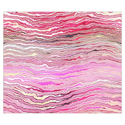 Pink Abstract Stripes Zipper Large Tote Bag from ArtsNow.com Front