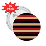 Seventies Stripes 2.25  Buttons (10 pack) 