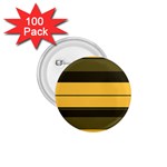 Vintage Yellow 1.75  Buttons (100 pack) 