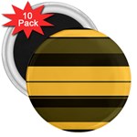 Vintage Yellow 3  Magnets (10 pack) 