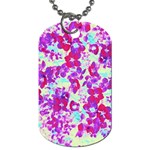 Spring Flowers Garden Dog Tag (Two Sides)