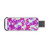 Spring Flowers Garden Portable USB Flash (One Side)