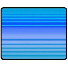 Blue Purple Color Stripes Ombre Double Sided Fleece Blanket (Medium)  from ArtsNow.com 58.8 x47.4  Blanket Back