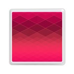 Hot Pink and Wine Color Diamonds Memory Card Reader (Square)