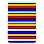 Red And Blue Contrast Yellow Stripes Removable Flap Cover (S)