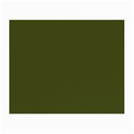 Army Green Solid Color Small Glasses Cloth (2 Sides)