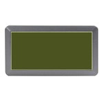 Army Green Solid Color Memory Card Reader (Mini)