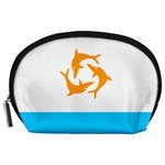 Flag of Anguilla, 1967-1969) Accessory Pouch (Large)