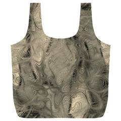 Abstract Tan Beige Texture Full Print Recycle Bag (XXXL) from ArtsNow.com Front