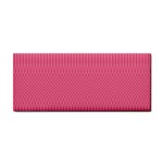 Blush Pink Color Stripes Hand Towel