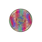 Boho Tie Dye Rainbow Hat Clip Ball Marker