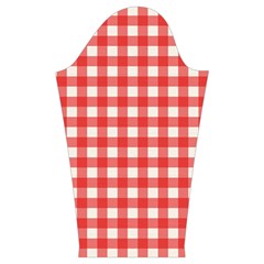 Red White Gingham Plaid Kids  Midi Sailor Dress from ArtsNow.com Sleeve Right