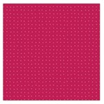 Rose Pink Color Polka Dots Large Satin Scarf (Square)