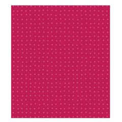 Rose Pink Color Polka Dots Duvet Cover Double Side (King Size) from ArtsNow.com Front