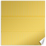 Saffron Yellow Color Stripes Canvas 20  x 20 
