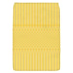 Saffron Yellow Color Stripes Removable Flap Cover (S)