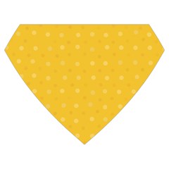 Saffron Yellow Color Polka Dots Kids  Midi Sailor Dress from ArtsNow.com Necktie Sticker