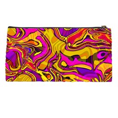Colorful Boho Swirls Pattern Pencil Case from ArtsNow.com Back