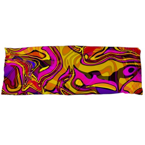 Colorful Boho Swirls Pattern Body Pillow Case (Dakimakura) from ArtsNow.com Body Pillow Case