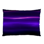 Electric Neon Indigo Black Ombre  Pillow Case