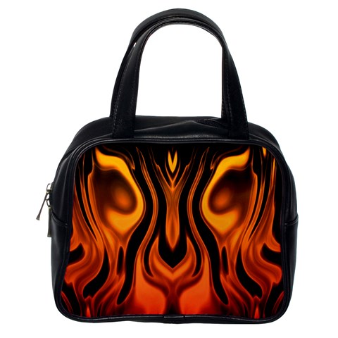 Fire and Flames Pattern Classic Handbag (One Side) from ArtsNow.com Front