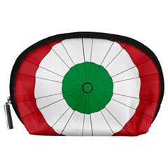 National Cockade of Italy Accessory Pouch (Large) from ArtsNow.com Front