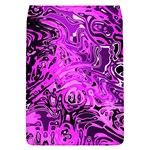 Magenta Black Abstract Art Removable Flap Cover (S)