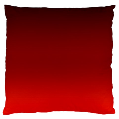 Scarlet Red Ombre Gradient Large Cushion Case (Two Sides) from ArtsNow.com Front