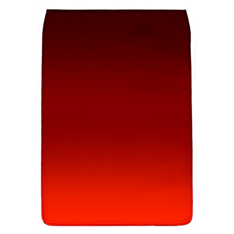 Scarlet Red Ombre Gradient Removable Flap Cover (L) from ArtsNow.com Front