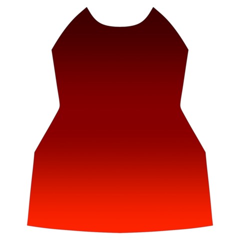 Scarlet Red Ombre Gradient Women s Long Sleeve Raglan Tee from ArtsNow.com Front
