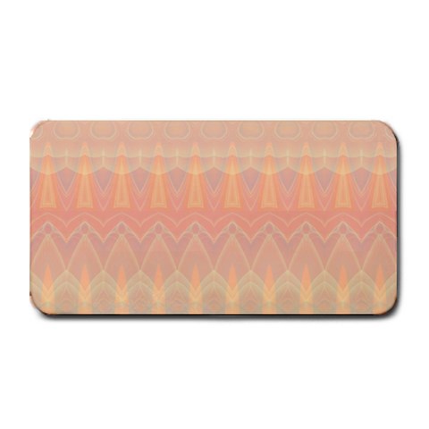 Boho Soft Peach Pattern Medium Bar Mats from ArtsNow.com 16 x8.5  Bar Mat