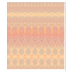 Boho Soft Peach Pattern Duvet Cover Double Side (California King Size) from ArtsNow.com Front