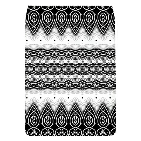 Boho Black And White  Removable Flap Cover (S) from ArtsNow.com Front