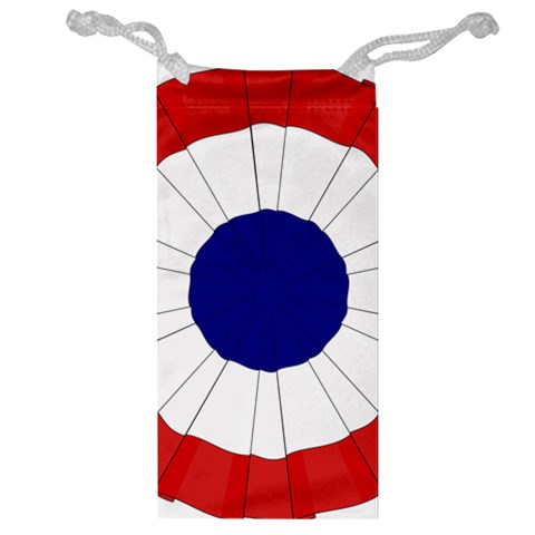 National Cockade of France  Jewelry Bag from ArtsNow.com Front