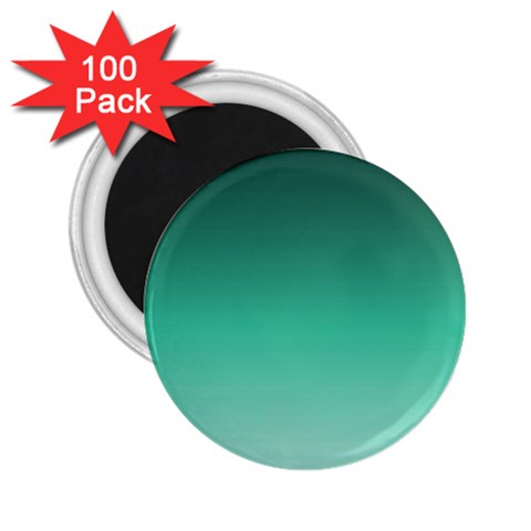 Biscay Green Gradient Ombre 2.25  Magnets (100 pack)  from ArtsNow.com Front