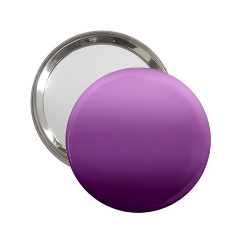 Purple Gradient Ombre 2.25  Handbag Mirrors from ArtsNow.com Front