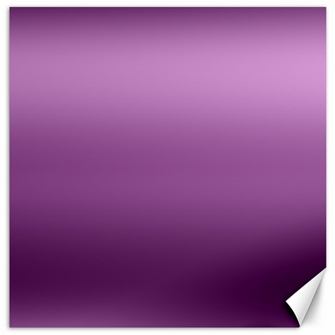 Purple Gradient Ombre Canvas 12  x 12  from ArtsNow.com 11.4 x11.56  Canvas - 1