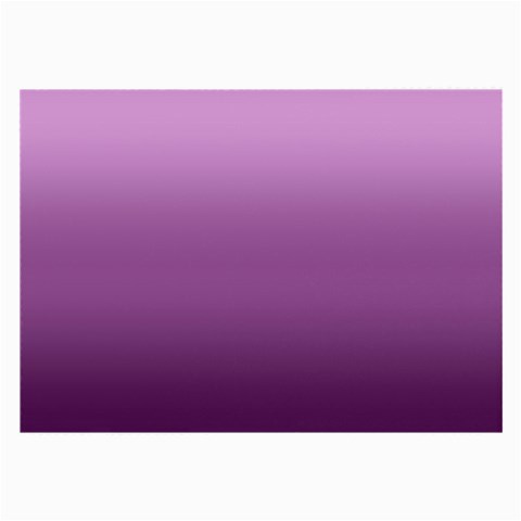 Purple Gradient Ombre Large Glasses Cloth (2 Sides) from ArtsNow.com Front