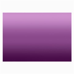 Purple Gradient Ombre Large Glasses Cloth (2 Sides) from ArtsNow.com Back