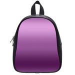 Purple Gradient Ombre School Bag (Small)