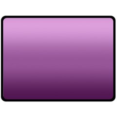 Purple Gradient Ombre Double Sided Fleece Blanket (Large)  from ArtsNow.com 80 x60  Blanket Front