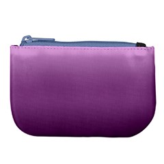 Purple Gradient Ombre Large Coin Purse from ArtsNow.com Front